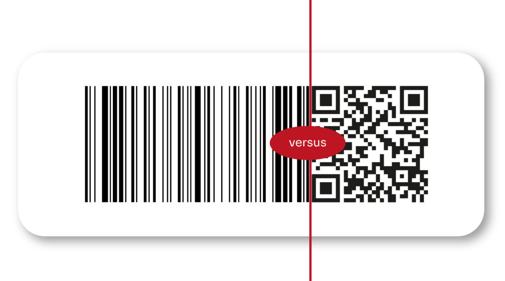 qr code versus barcode - spécialiste de l'étiquette